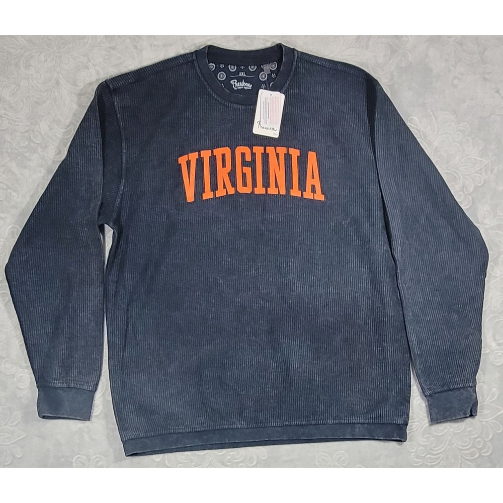 Women's University of Virginia Cavaliers Comfy Cord Pullover Sweatshirt